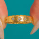 Victorian 18ct Gold Diamond Trilogy Ring c.1888