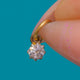 Antique 15ct Gold & Platinum Old Mine-Cut Diamond Charm