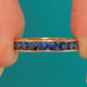 Victorian 15ct Gold Sapphire Eternity Ring, 1.70ct