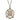 Ornate Silver Darts Board Medal Pendant, with 16" Chain