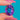 14ct Gold Synthetic Colour-Change Sapphire Pendant - 14.80cts, front detail of the violet Synthetic Sapphire