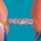 Edwardian 18ct Gold & Platinum Five-Stone Old Mine Cut Diamond Ring, view 1