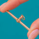 Antique 9ct Gold T-Bar Pendant