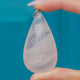 Large Rose Quartz Pear Drop Pendant, 79.84ct