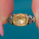 Georgian 15ct Gold Imperial Topaz Ring