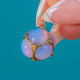 Georgian 9ct Gold Opaline Orb Charm