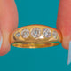 Chunky 14ct Gold 1.25ct Flush-Set Diamond Ring