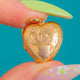 Antique 9ct Gold Engraved Heart Locket