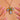 Victorian 18ct Gold Opal & Emerald Diamond Cross Pendant, c.1860, close worn view of the Opal cross