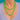 36" Long Art Deco Green Chrysoprase Beaded Necklace, worn doubled for scale