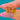 Chunky 9ct Gold Citrine Stud Earrings