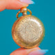 Antique Dennison 9ct Gold-Plated Sovereign Case Fob