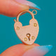 Antique 9ct Gold Padlock Pendant