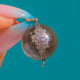 Antique 9ct Gold & Silver Rock Crystal Charm