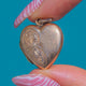 9ct Gold Puffy Engraved Heart Locket