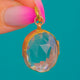 RARE Victorian Faceted Rock Crystal Locket