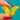 Stunning 1940's Yellow Enamel Butterfly Brooch