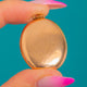 Classic Antique 15ct Gold Smooth Oval Locket