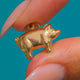 Vintage 9ct Gold Lucky Pig Charm